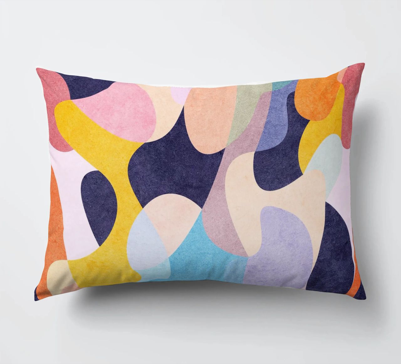 Playful Shapes decorative cushion by lovely lines