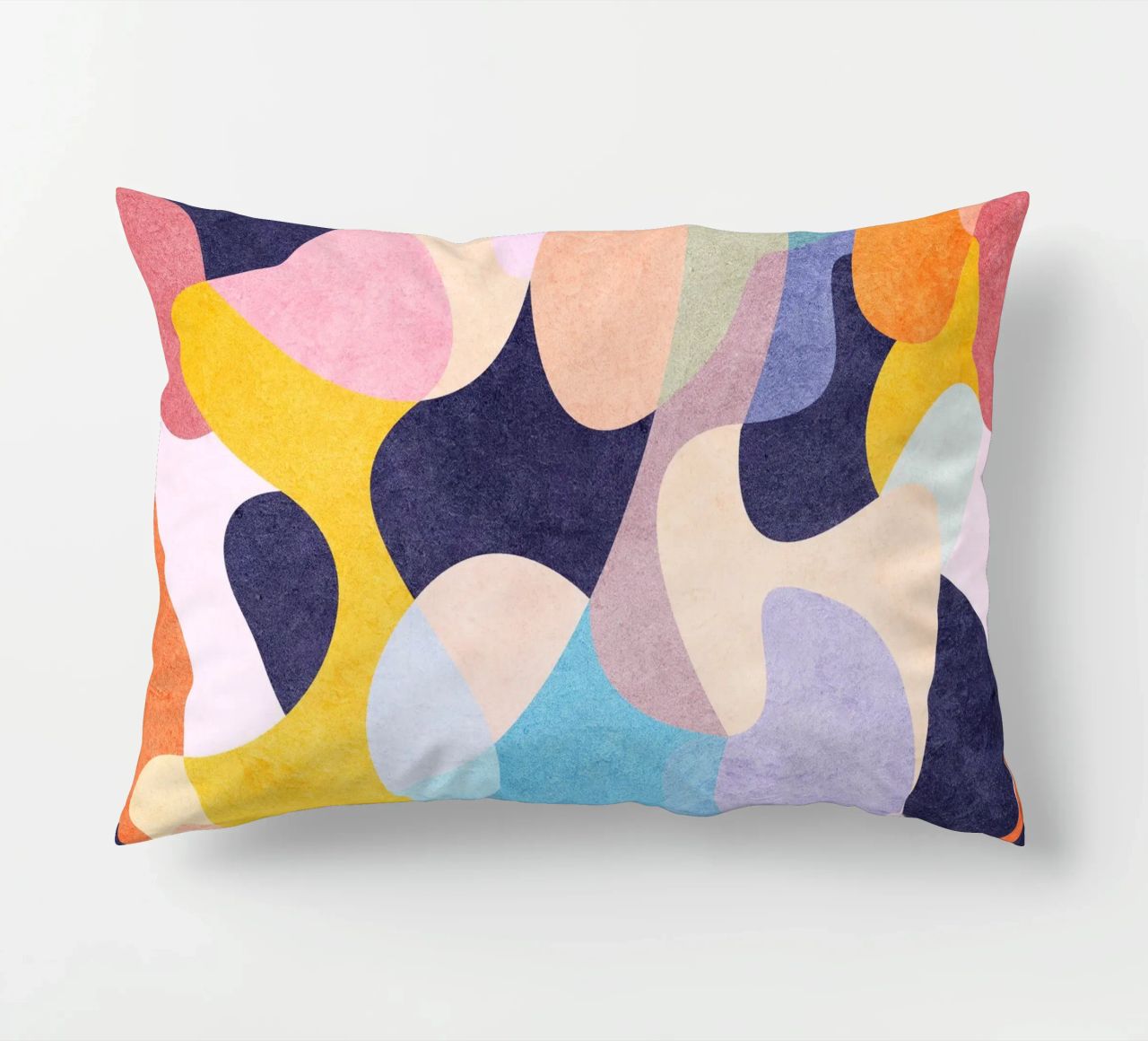 Playful Shapes decorative cushion by lovely lines