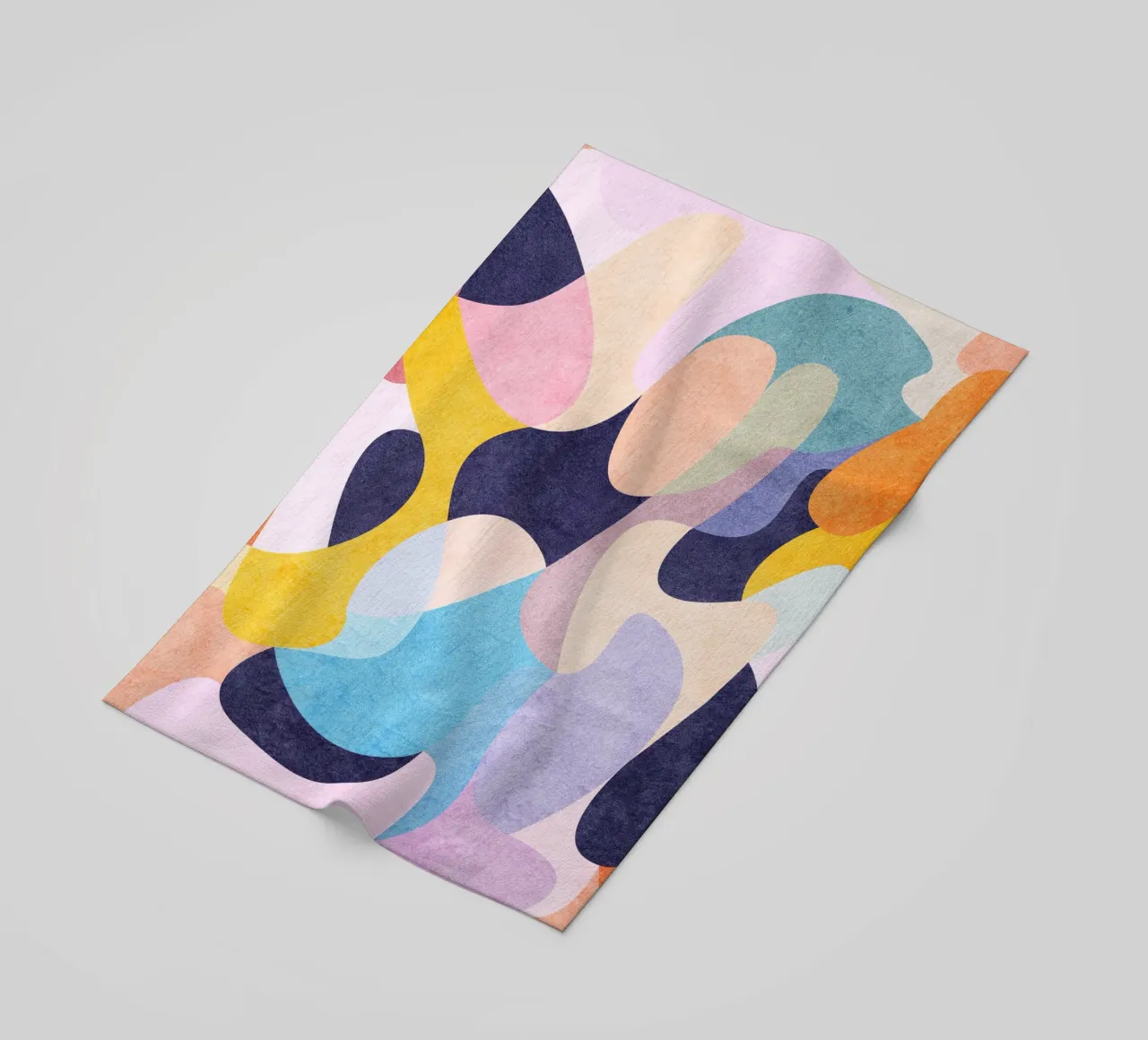 Forme giocose telo mare da Abstract 888