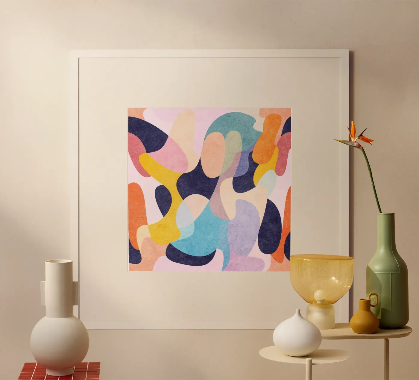 Forme giocose poster da Abstract Joy