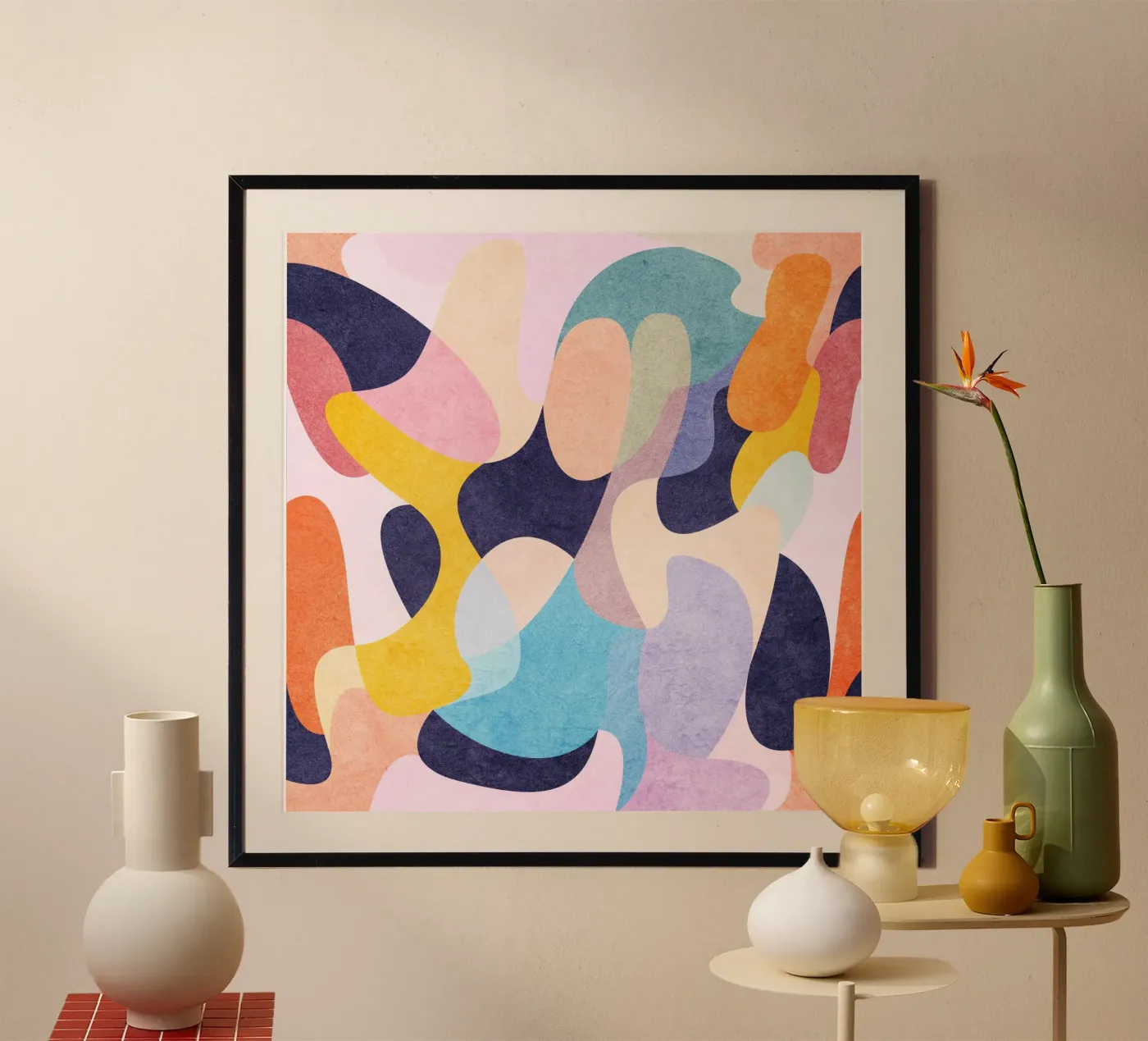 Forme giocose poster da Abstract Joy