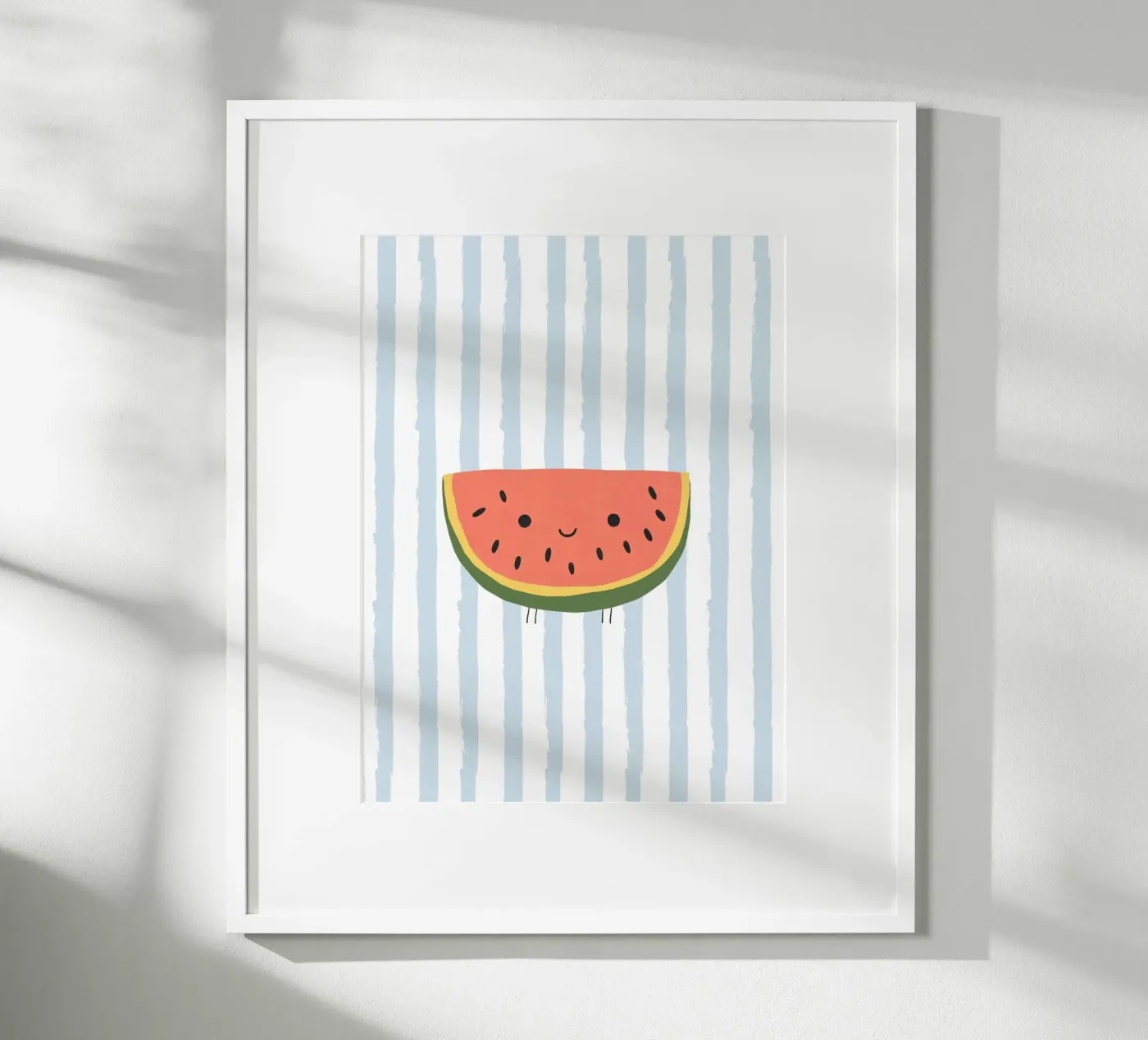 Pastèque joyeuse poster de Littleleo