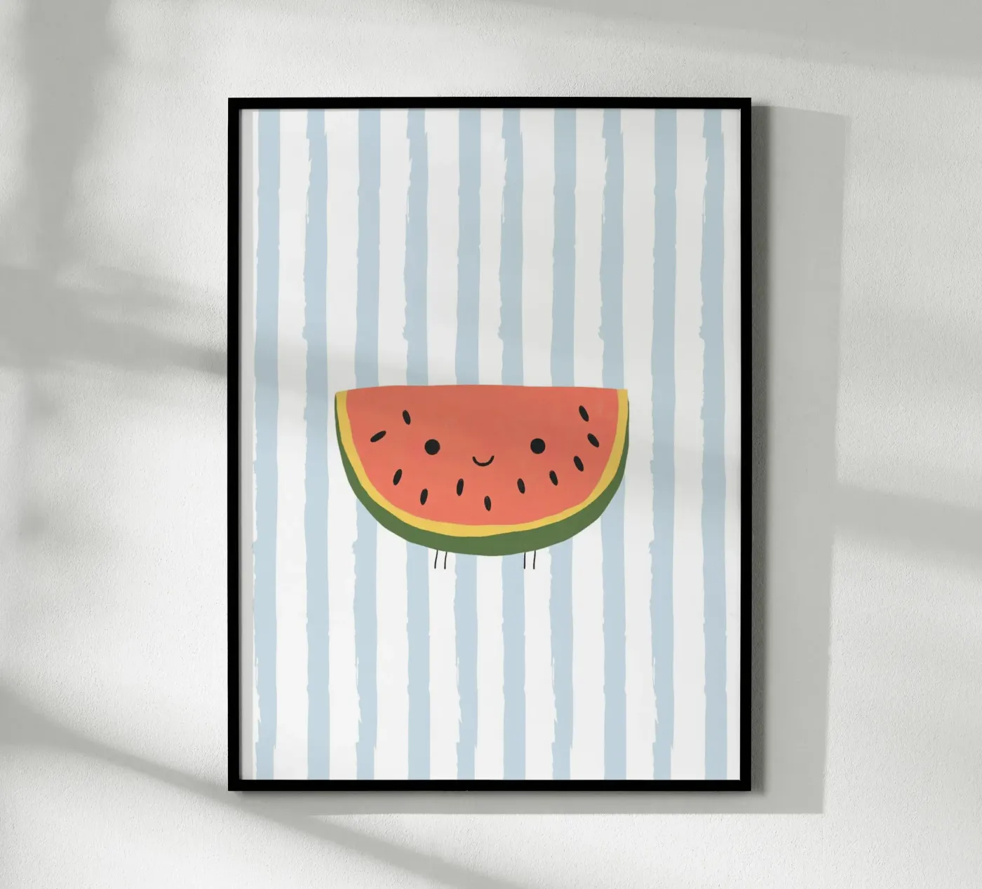 Pastèque joyeuse poster de Littleleo
