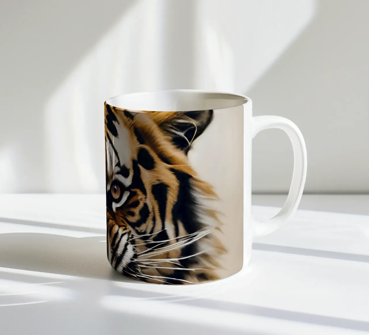 tigre 1 tazza in ceramica da Rezh creations