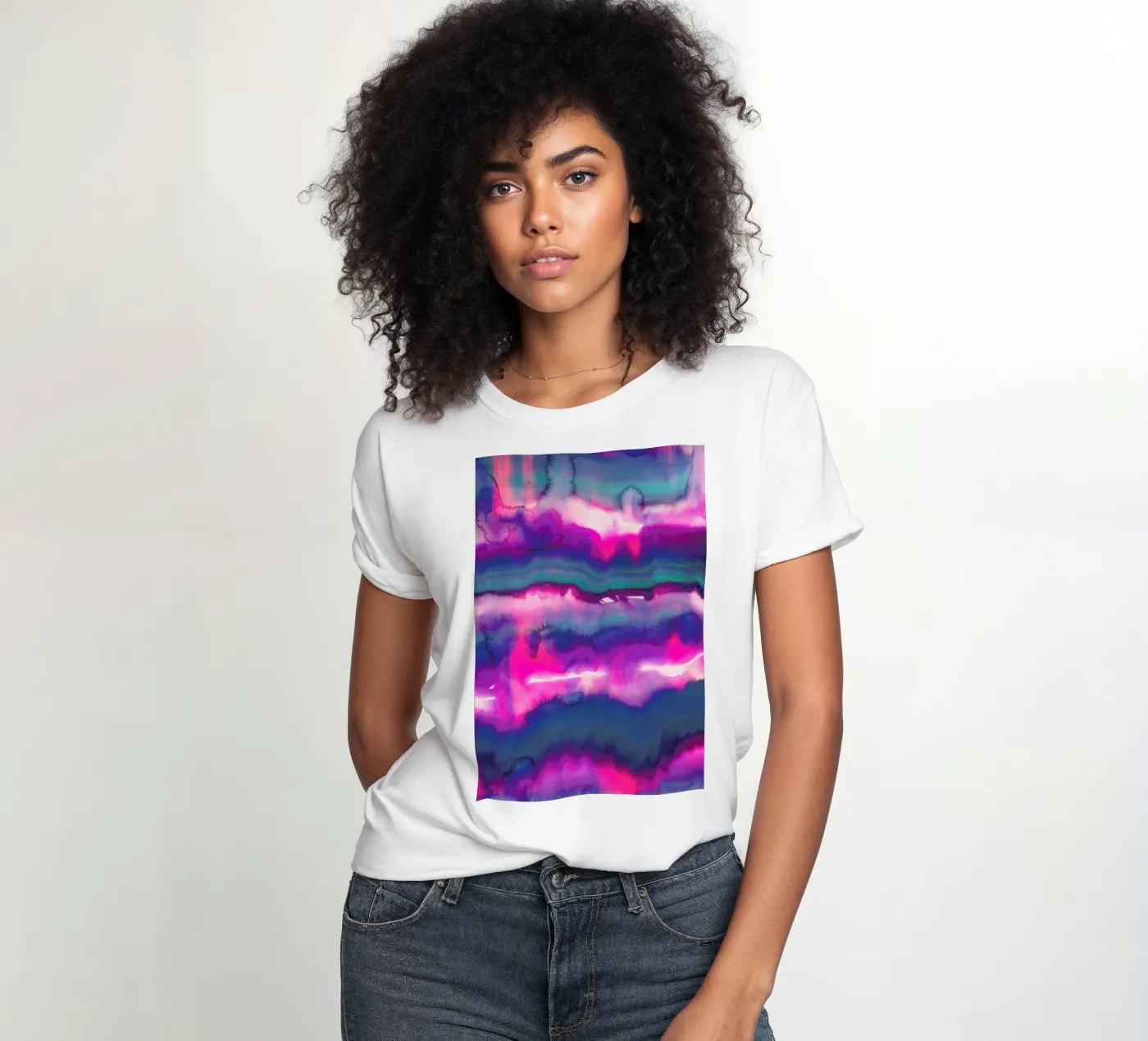 Magic t-shirt da donna da Amy Sia