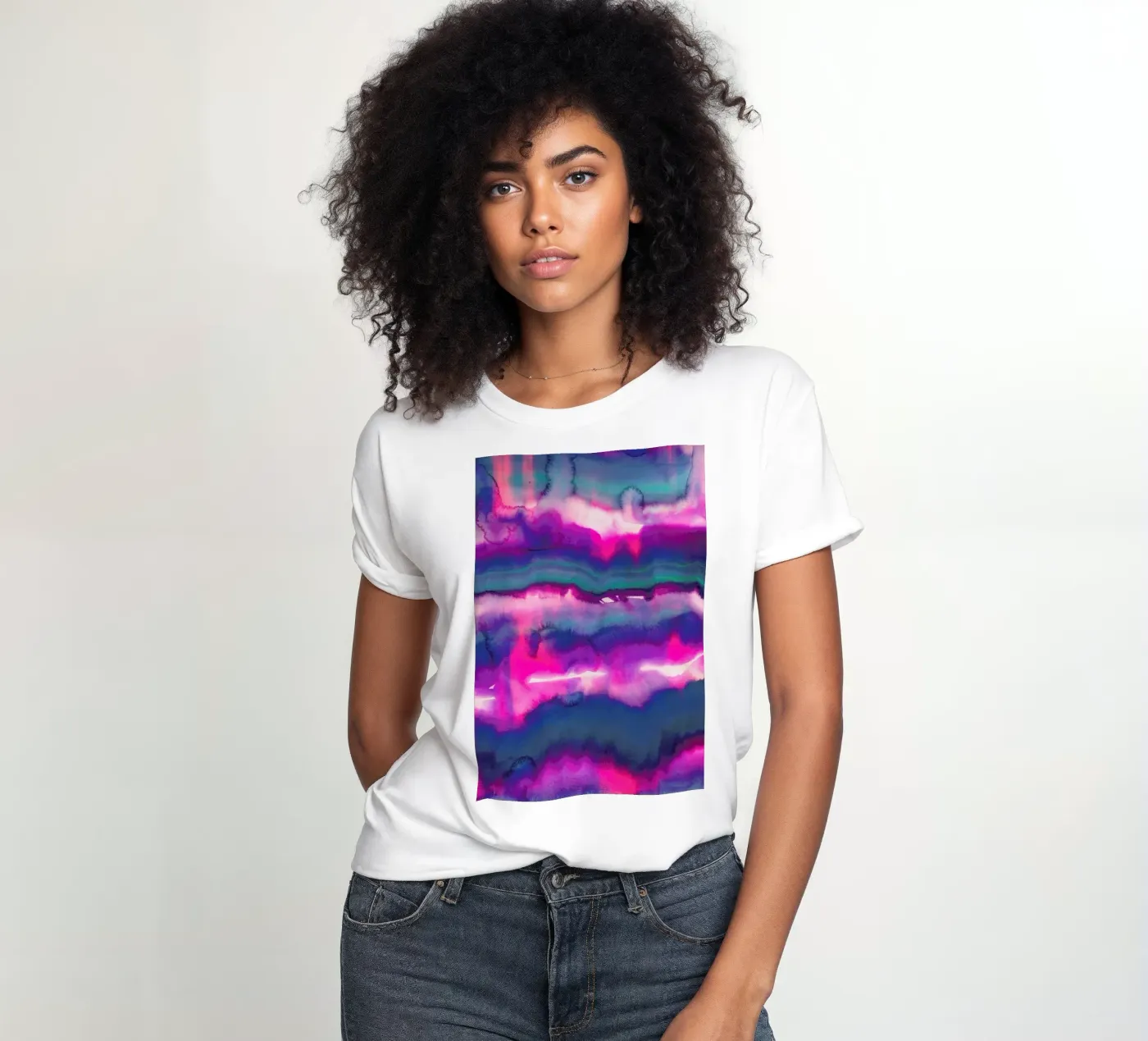 Magic t-shirt da donna da Amy Sia