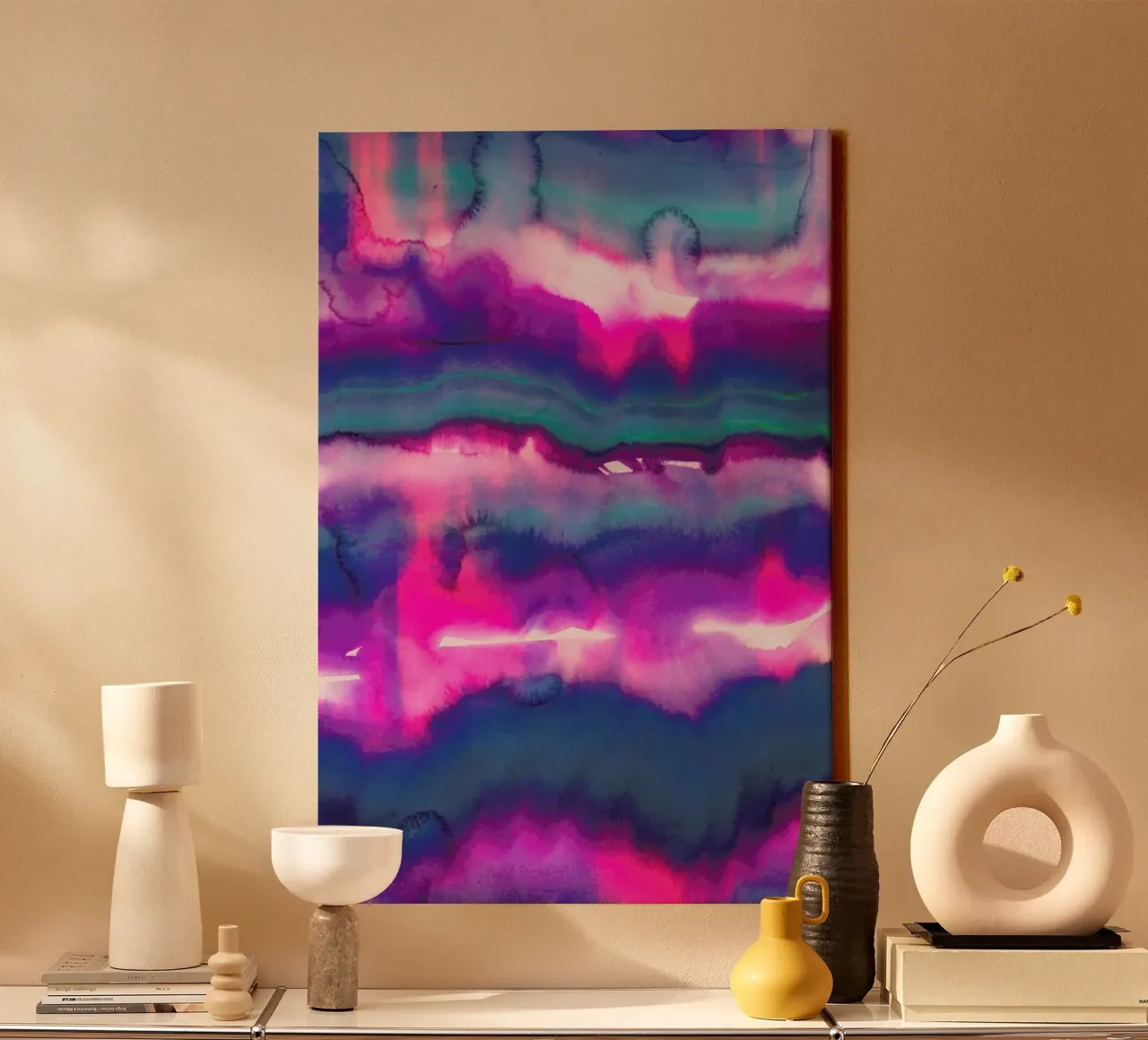 Magic canvas met Baklijst van Amy Sia