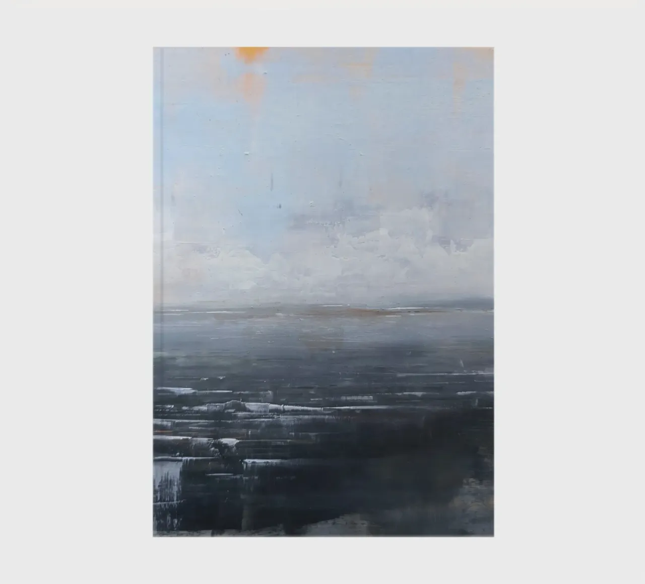 "Sea" Abstract landscape notebook by Eduard Warkentin Art