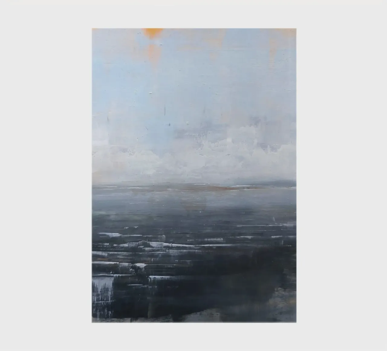 "Sea" Abstract landscape notebook by Eduard Warkentin Art