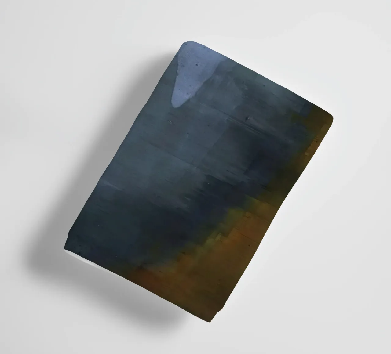 "Rain in KL 04" Abstract city view in the rain towel by Eduard Warkentin Art