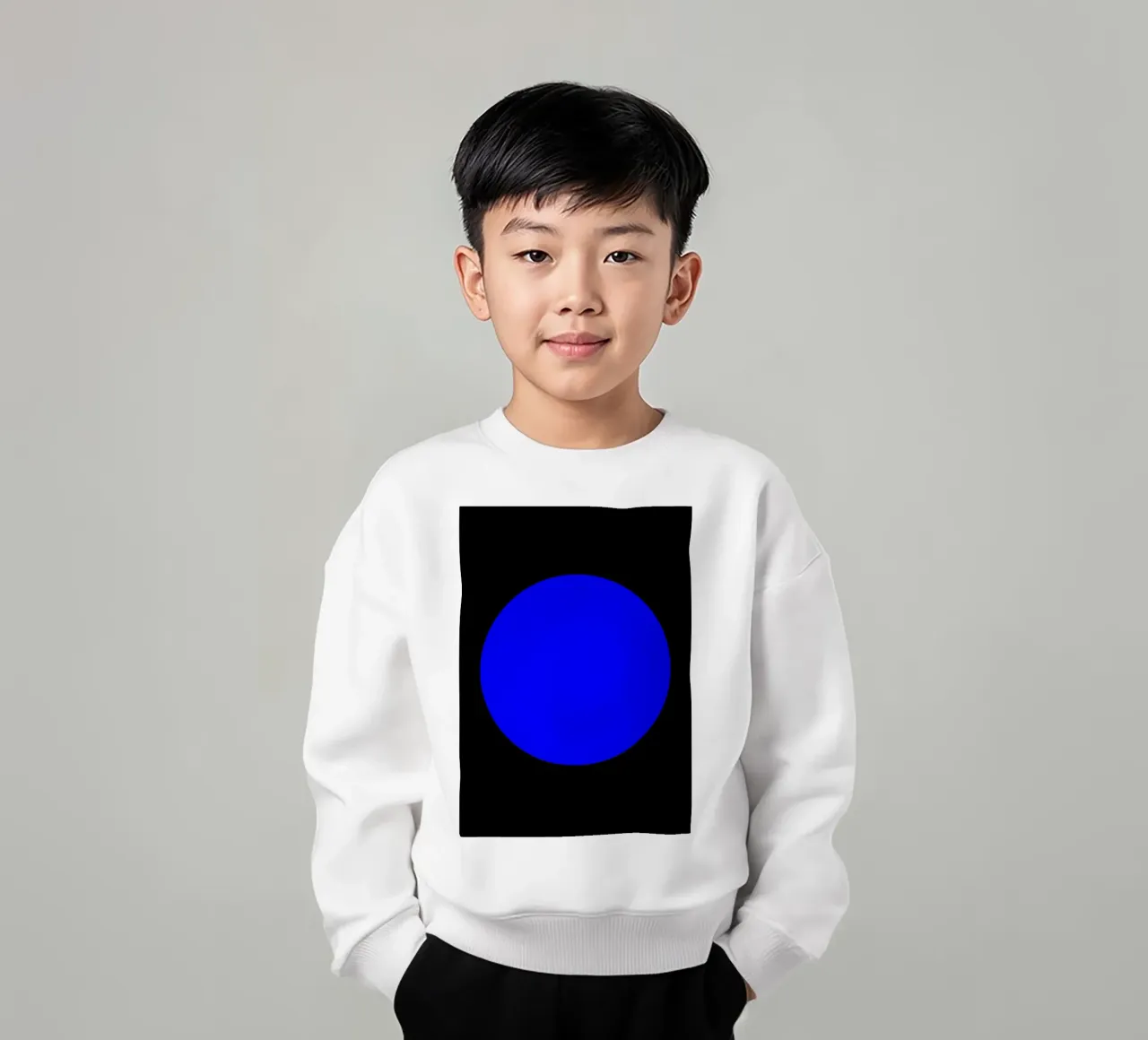 Blue hole kids sweatshirt by Teresa André