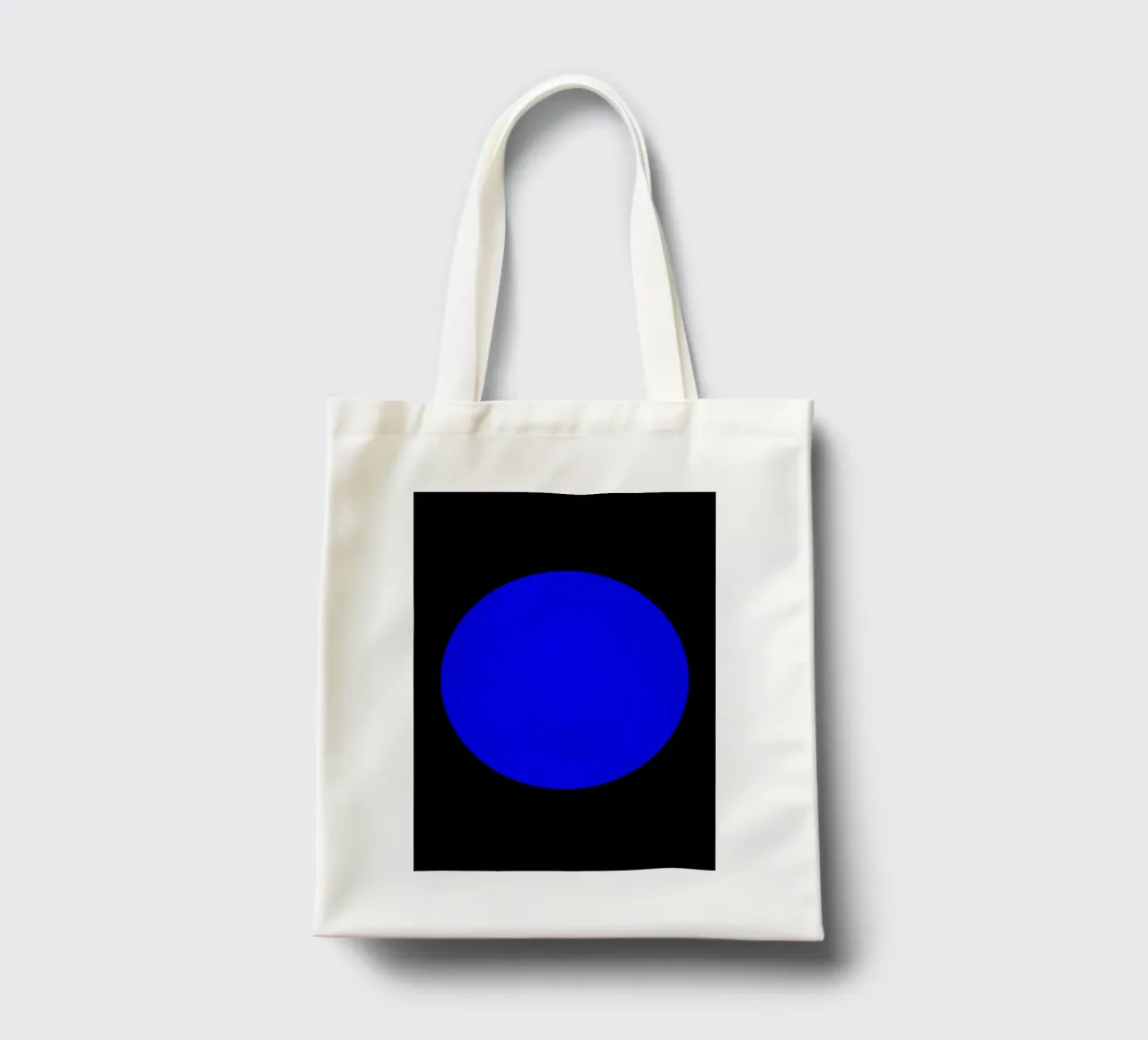 Blue hole tote bag by Teresa André