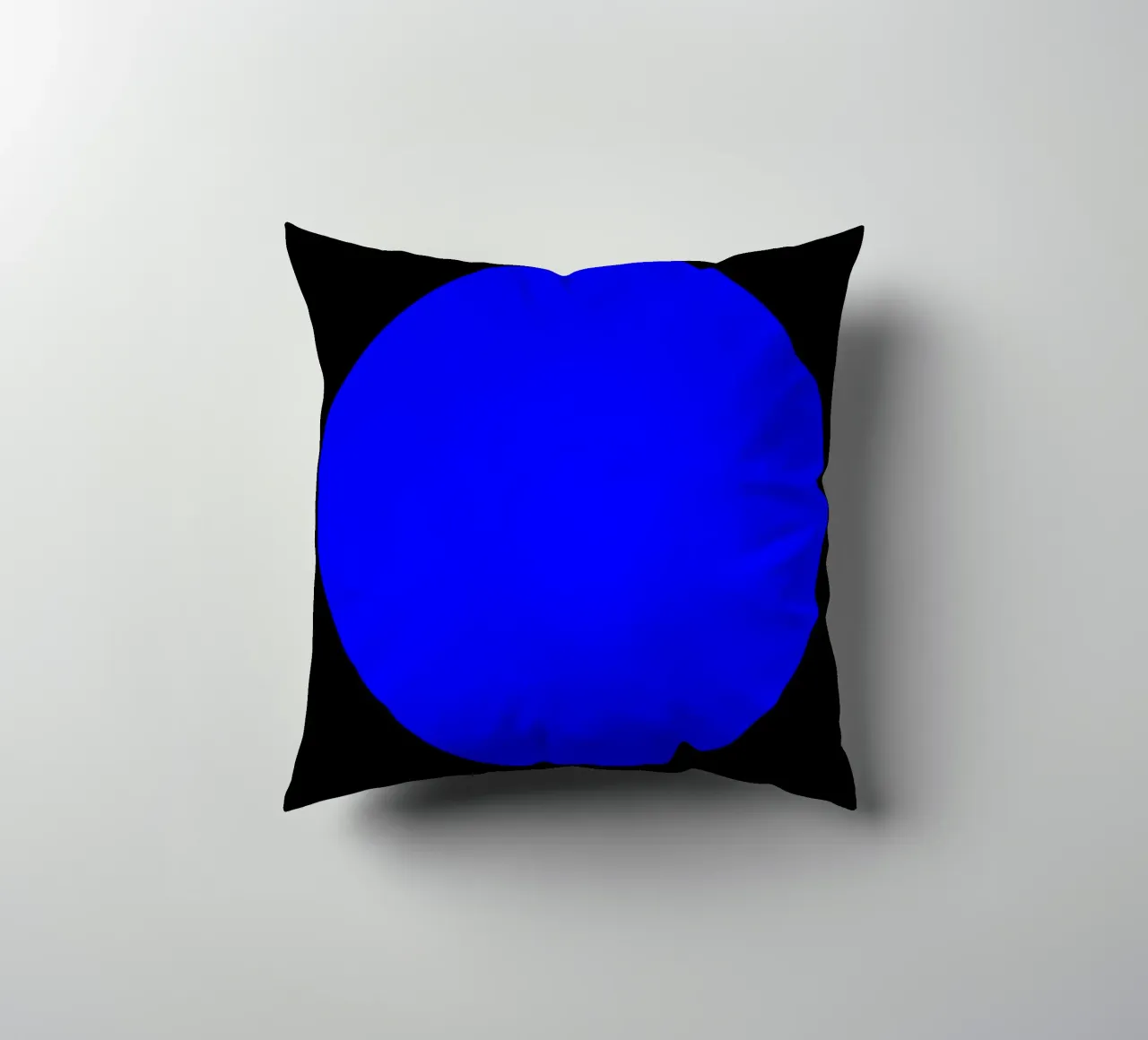 Foro blu cuscino da Teresa André