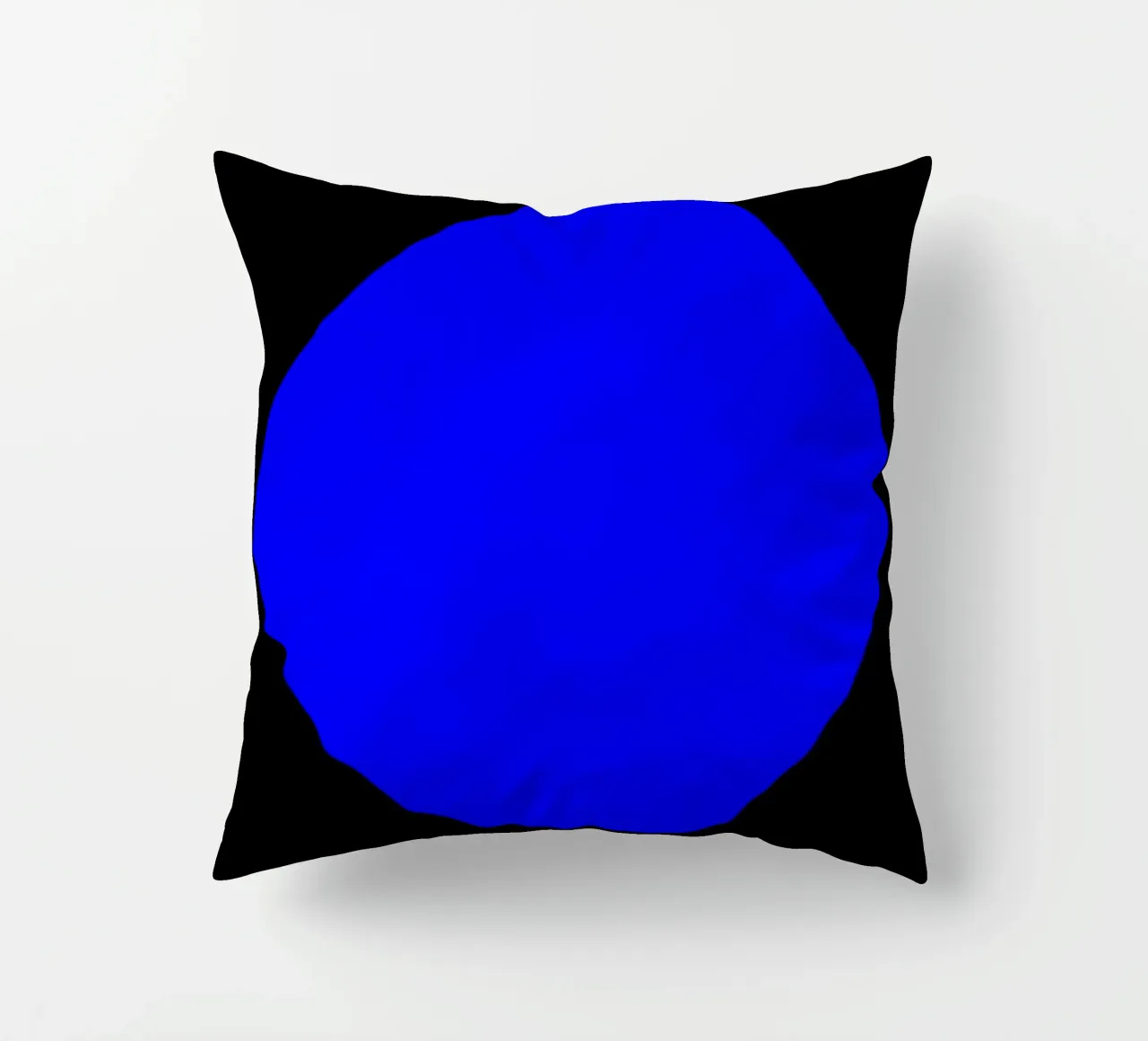 Foro blu cuscino da Teresa André
