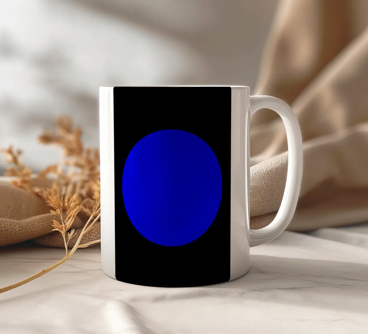 Foro blu tazza in ceramica da Teresa André