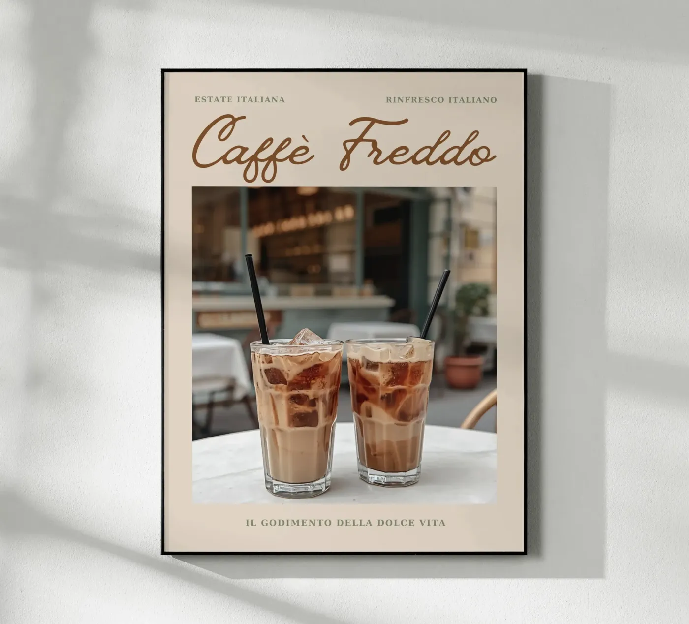 Caffé Freddo plexiglass da Ohkimiko