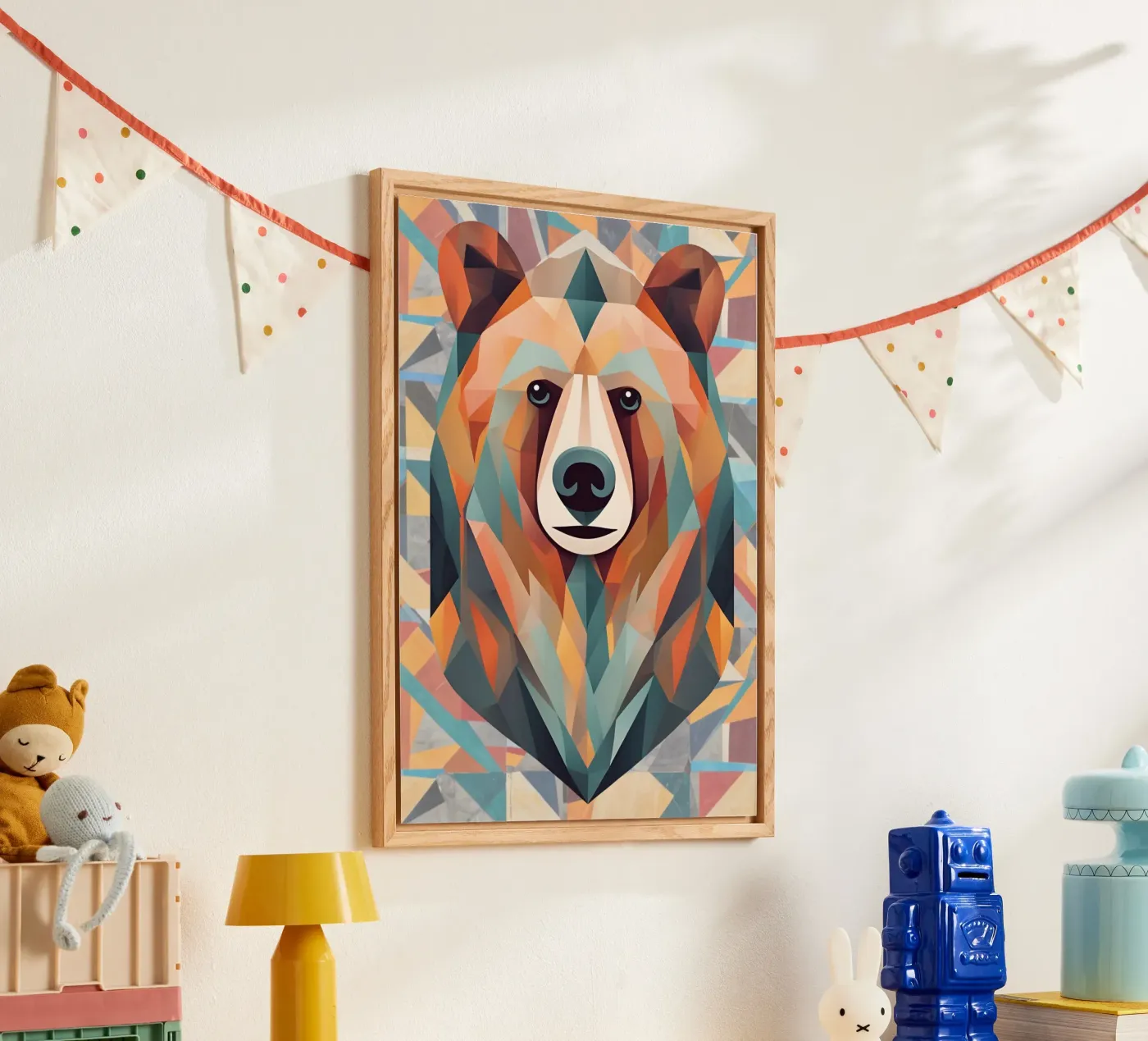 "Mystic Bear" plexiglass da DesignArt