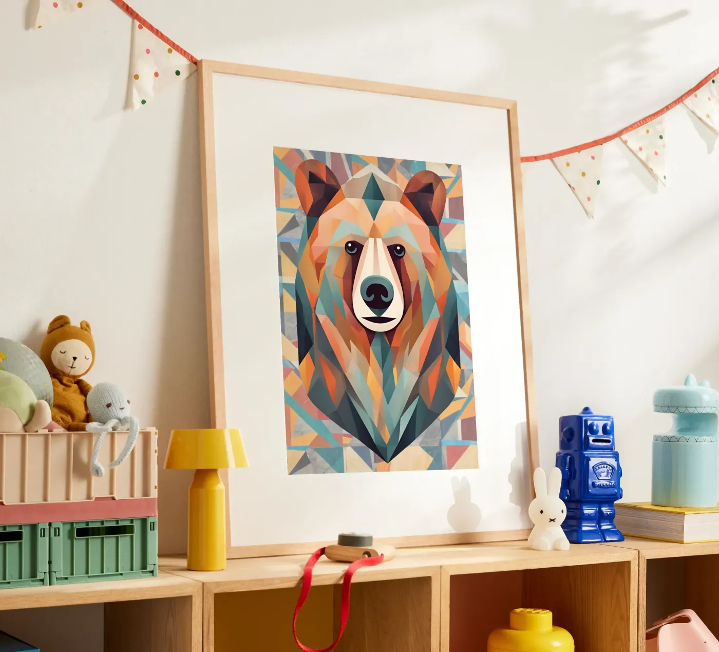"Mystic Bear" poster da DesignArt