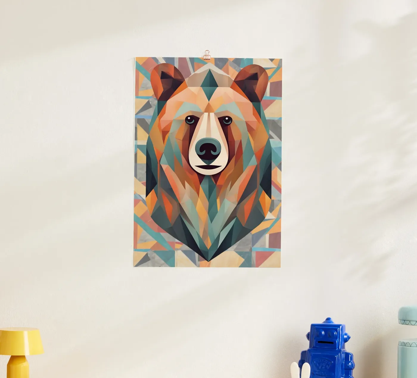 "Mystic Bear" poster da DesignArt