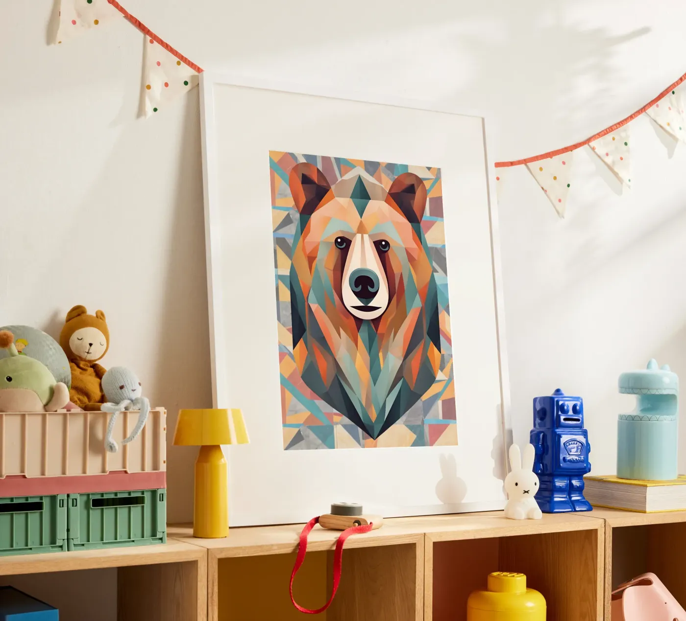 "Mystic Bear" poster da DesignArt