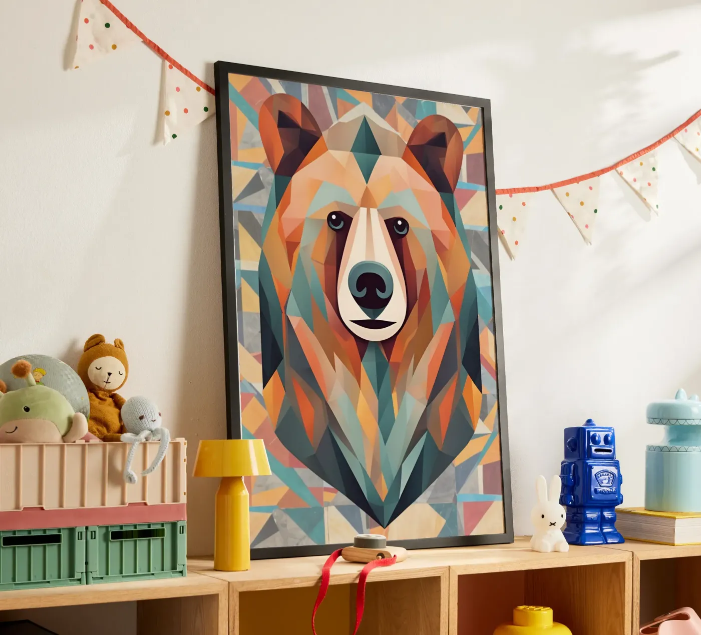 "Mystic Bear" poster da DesignArt