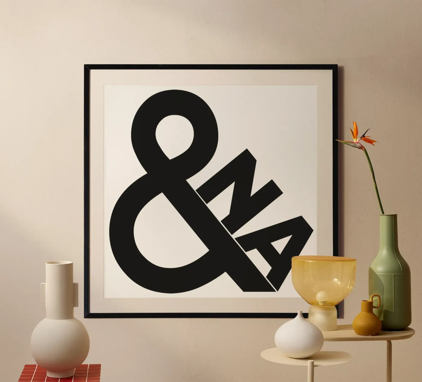 Na und poster da Typografik