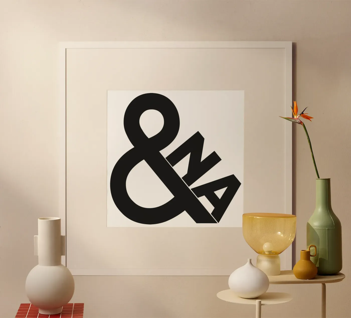 Na und poster da Typografik