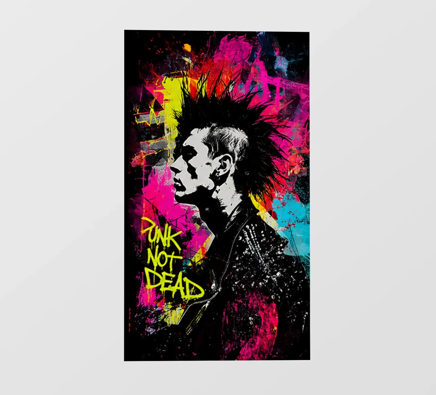 Punk pellicola backlit da Flo Klein Gallery