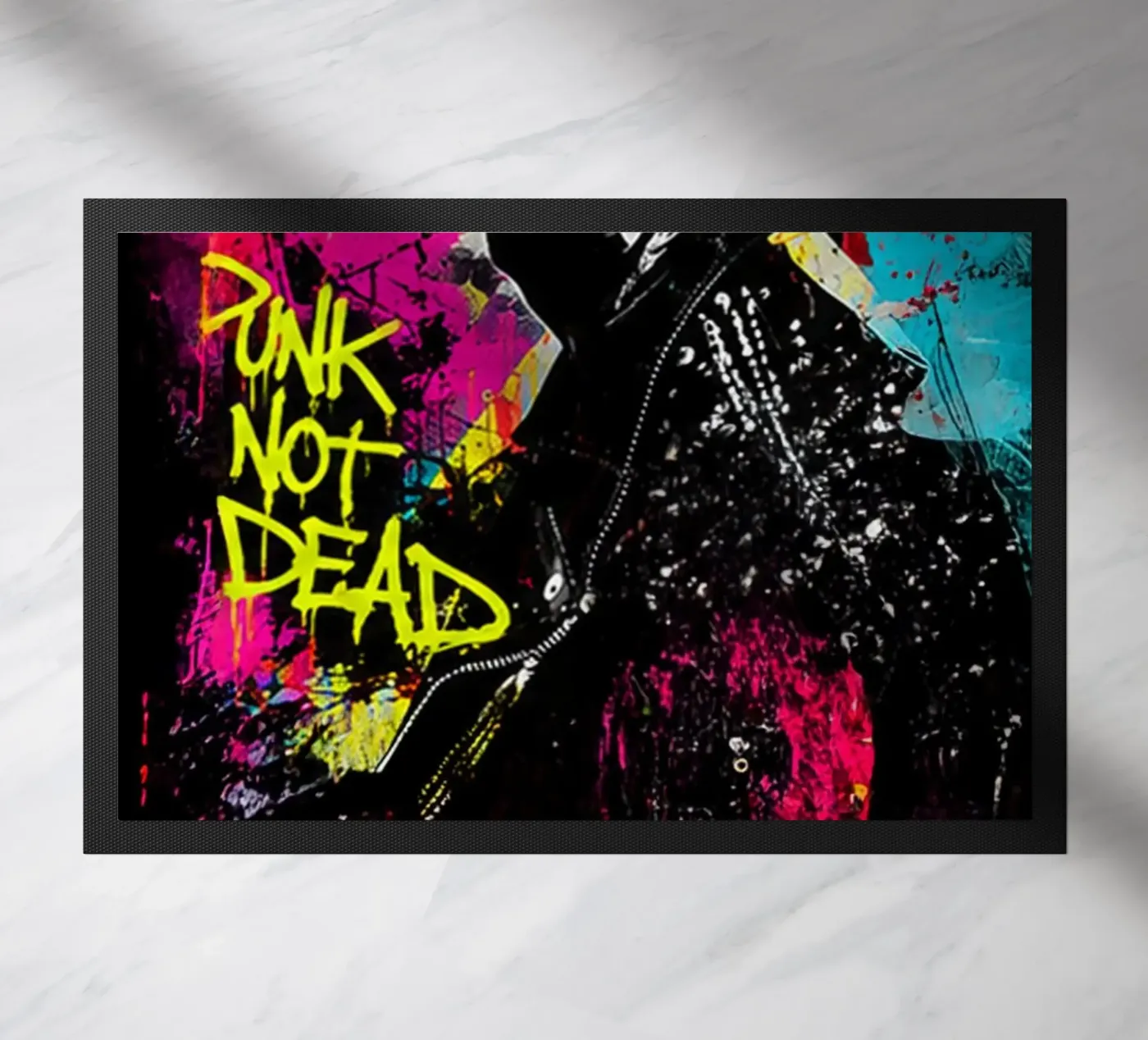 Punk doormat by Flo Klein Gallery