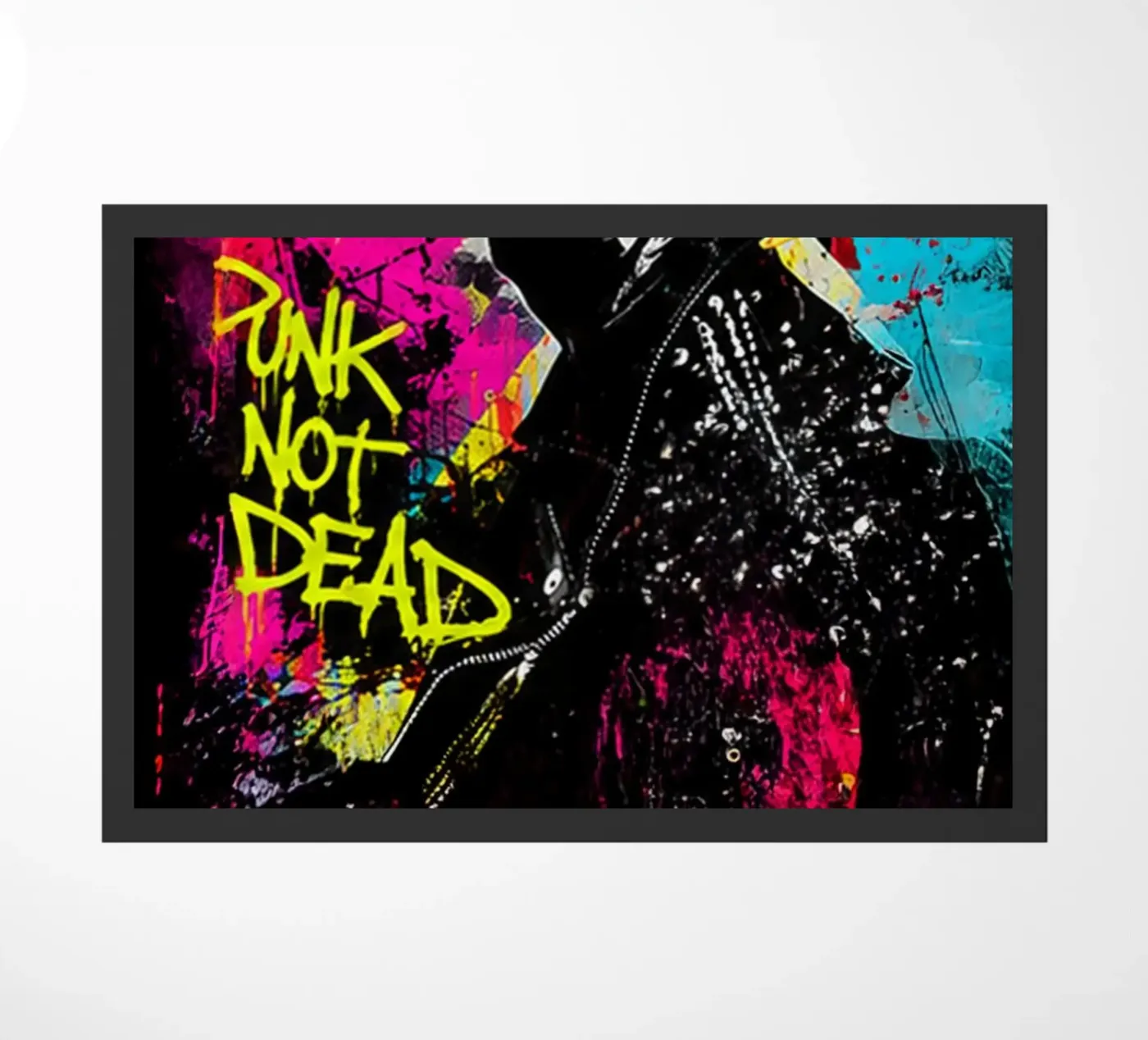 Punk doormat by Flo Klein Gallery