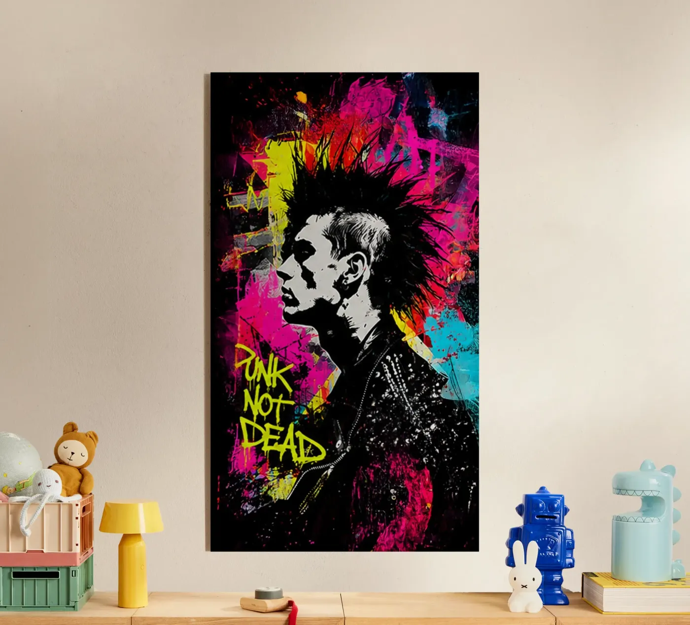 Punk plexiglass da Flo Klein Gallery