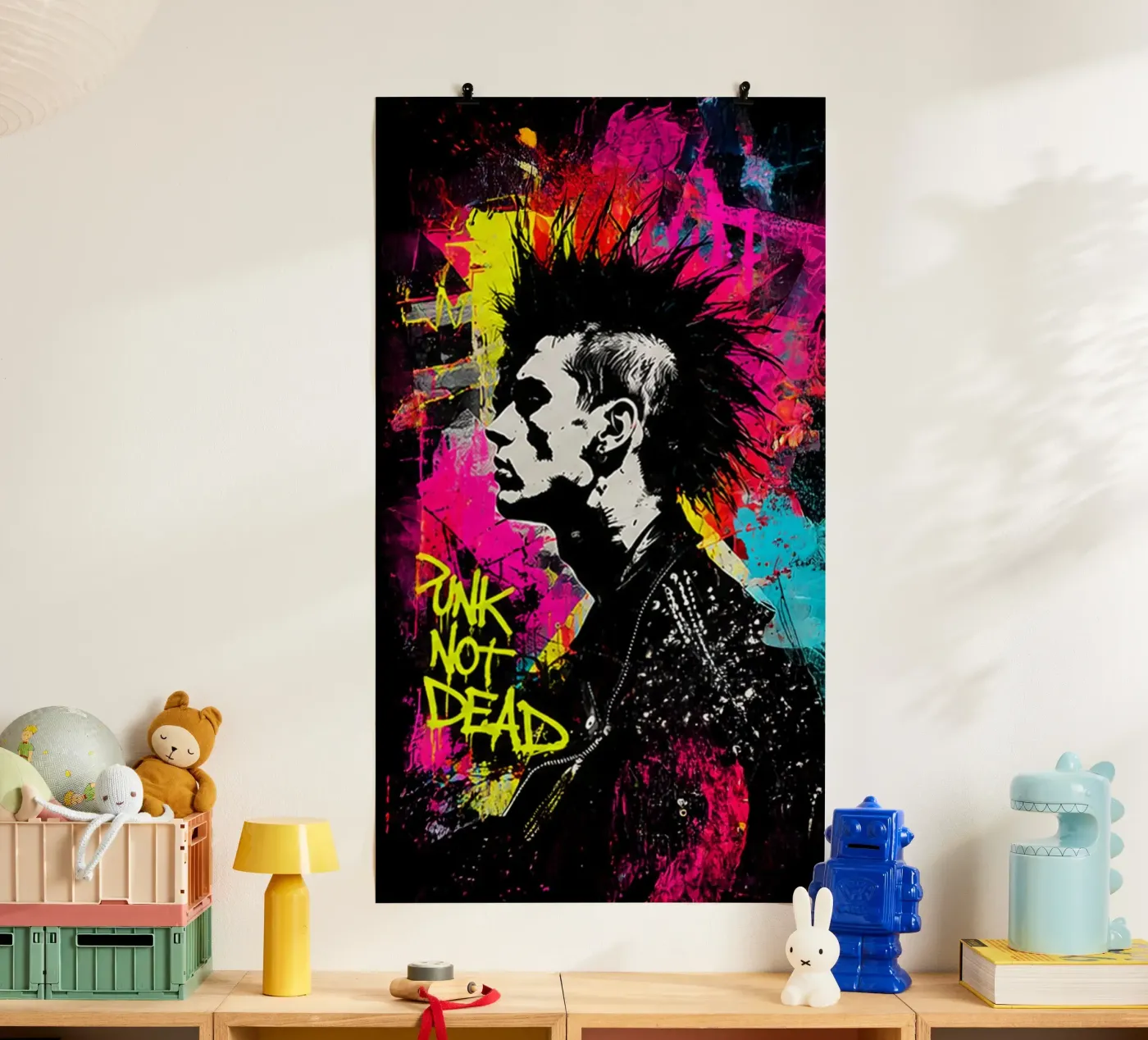Punk poster by Flo Klein Gallery