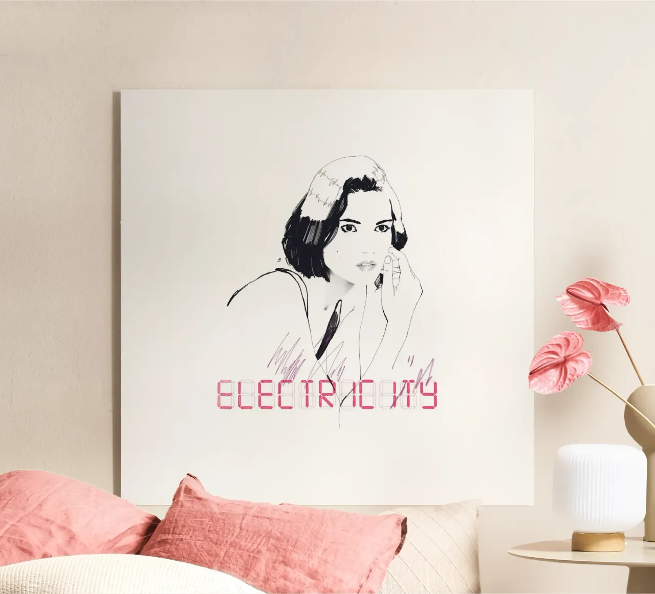 Electricity plexiglass da Manuel Rebollo