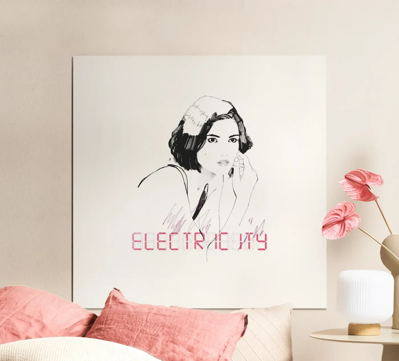 Electricity poster da Manuel Rebollo