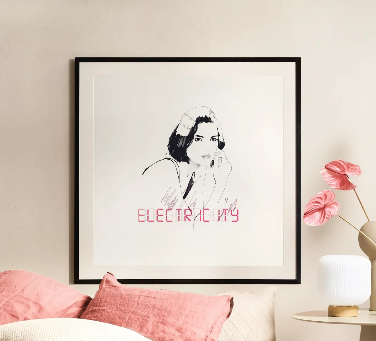 Electricity poster da Manuel Rebollo