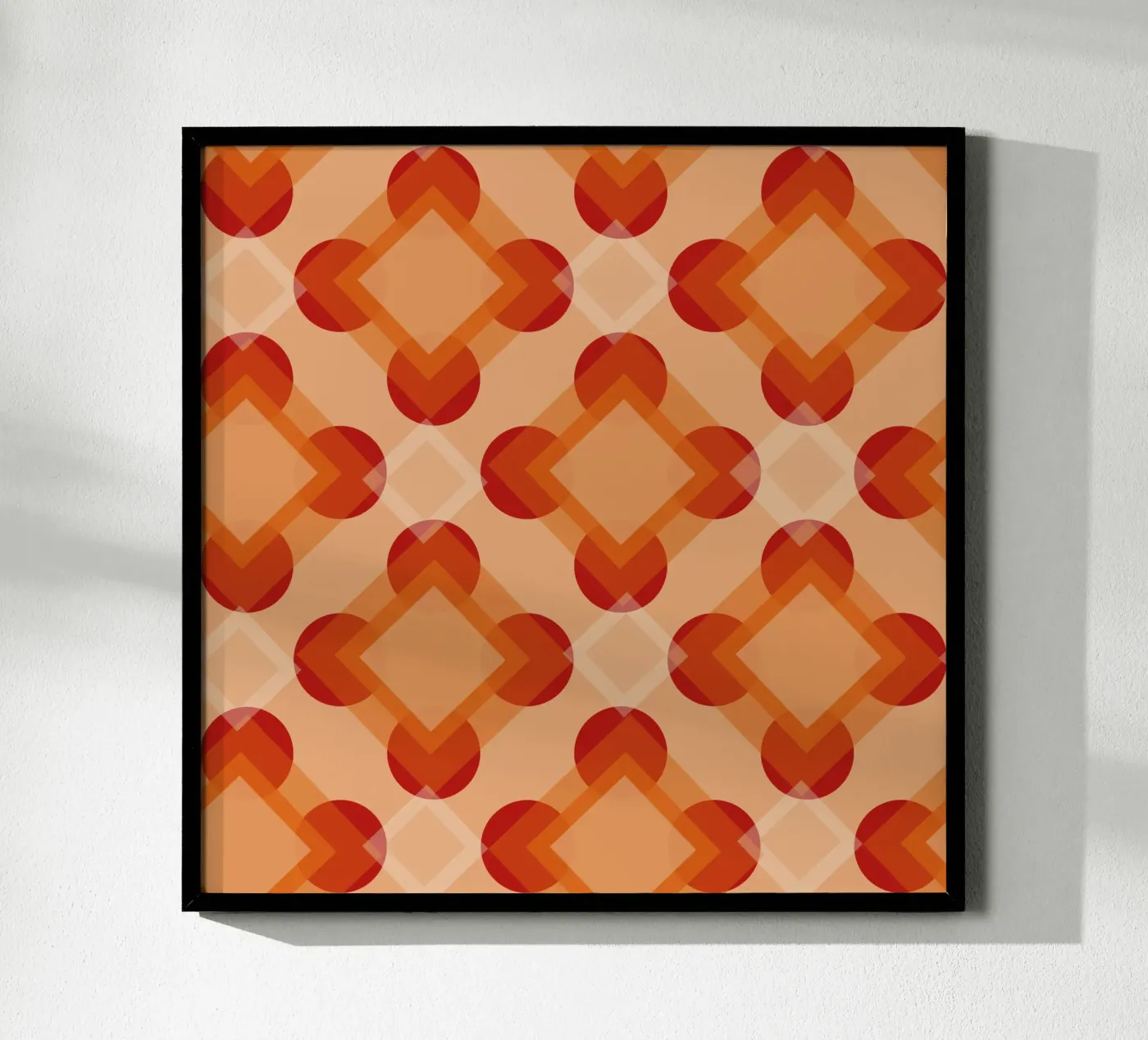 Light Sixties interior design pattern poster by LaylaOzVintage