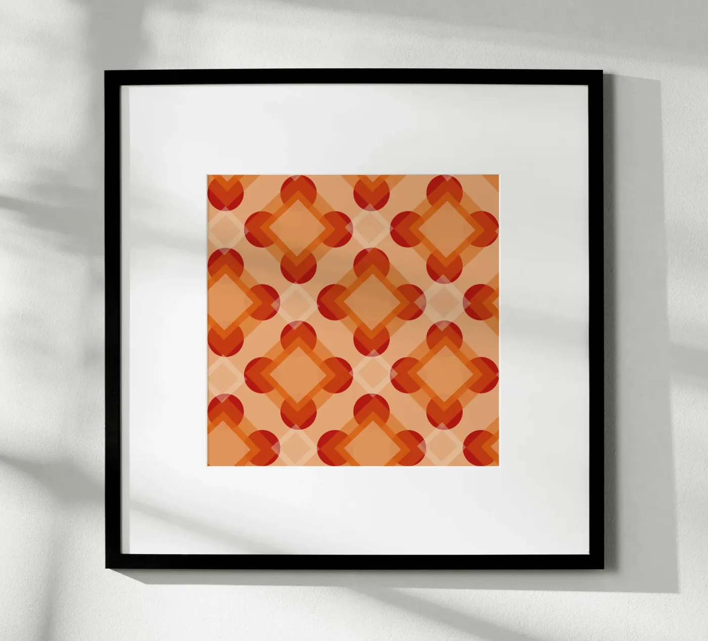 Light Sixties interior design pattern poster by LaylaOzVintage