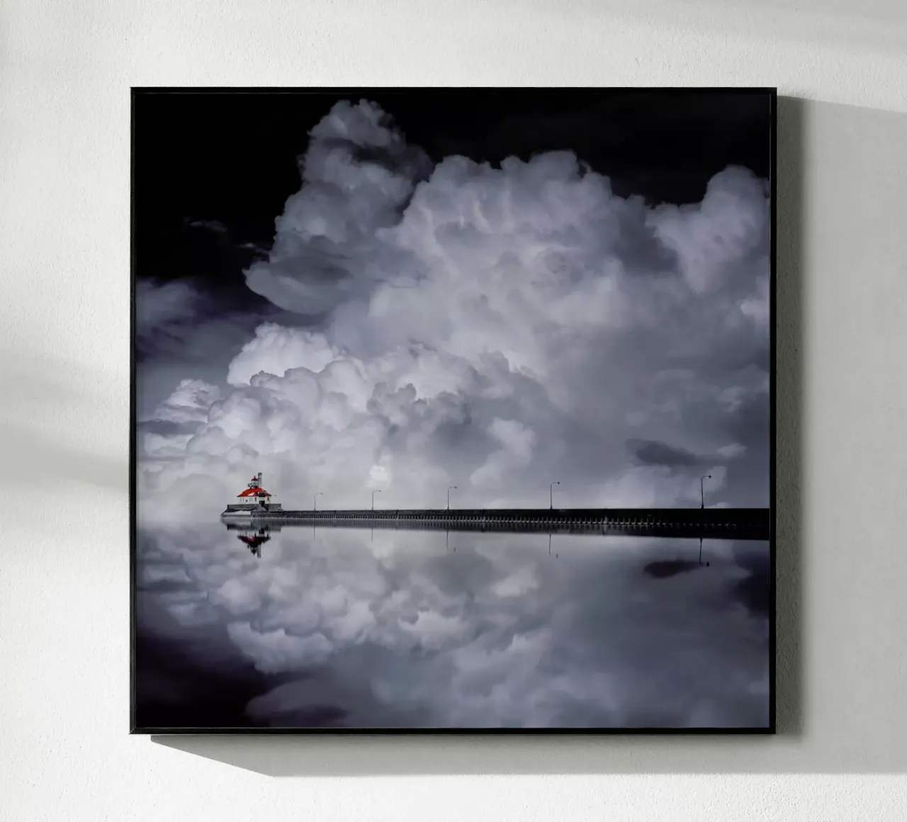 Cloud Desending - Like He plexiglass da Pictufy