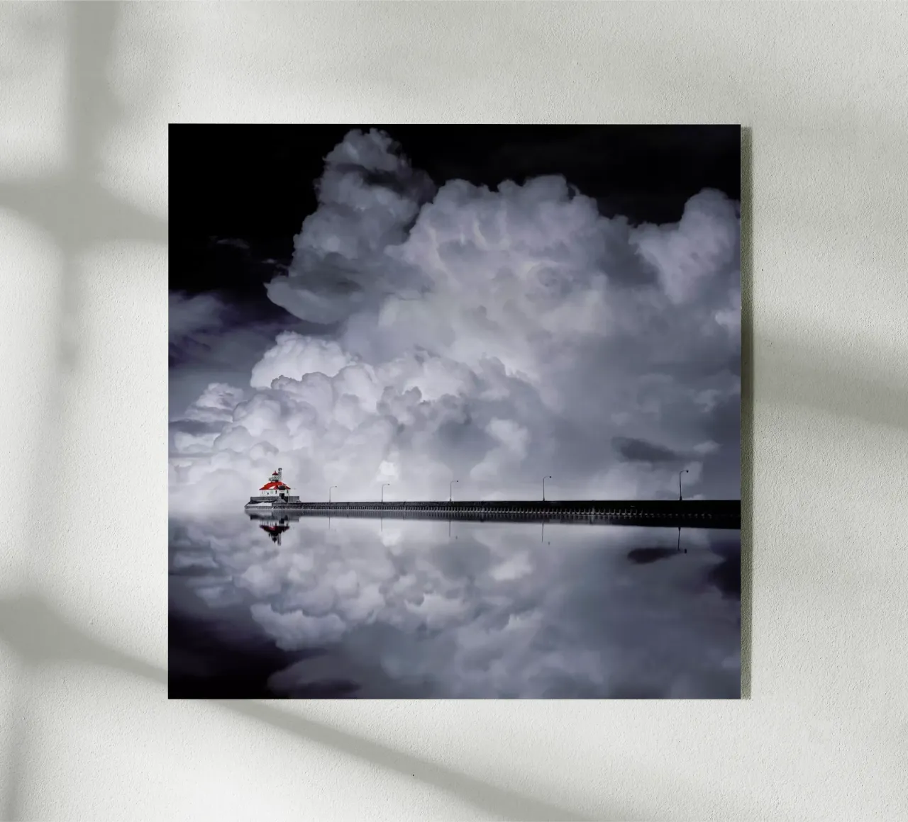 Cloud Desending - Like He plexiglass da Pictufy