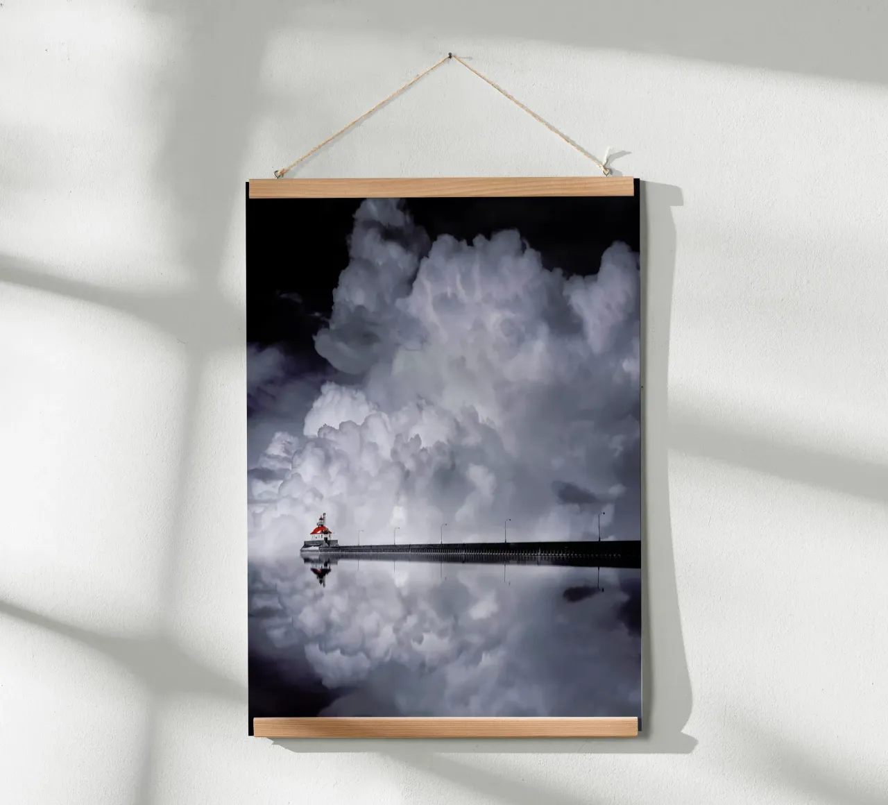 Cloud Desending - Like He carta hahnemühle da Pictufy