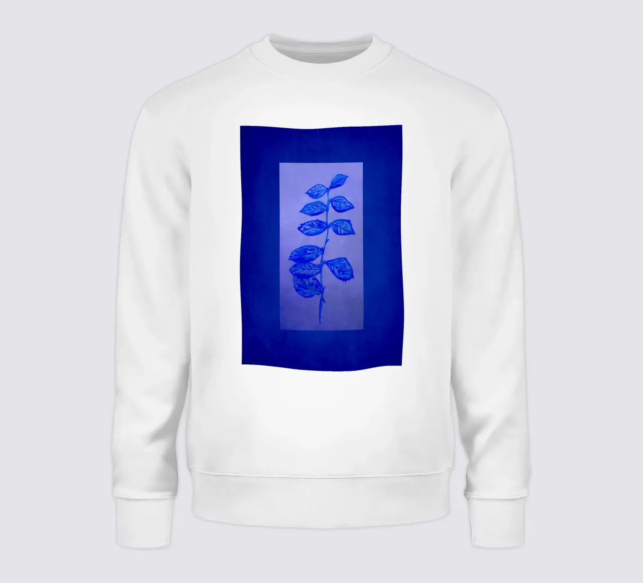 Blu e blu felpa da Teresa André