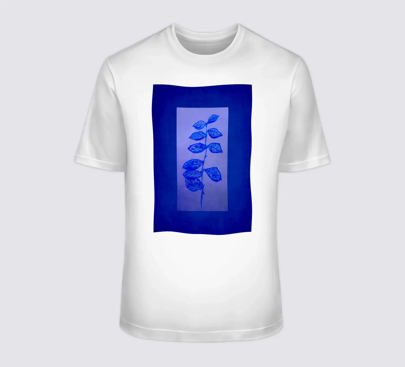 Blu e blu t-shirt da Teresa André