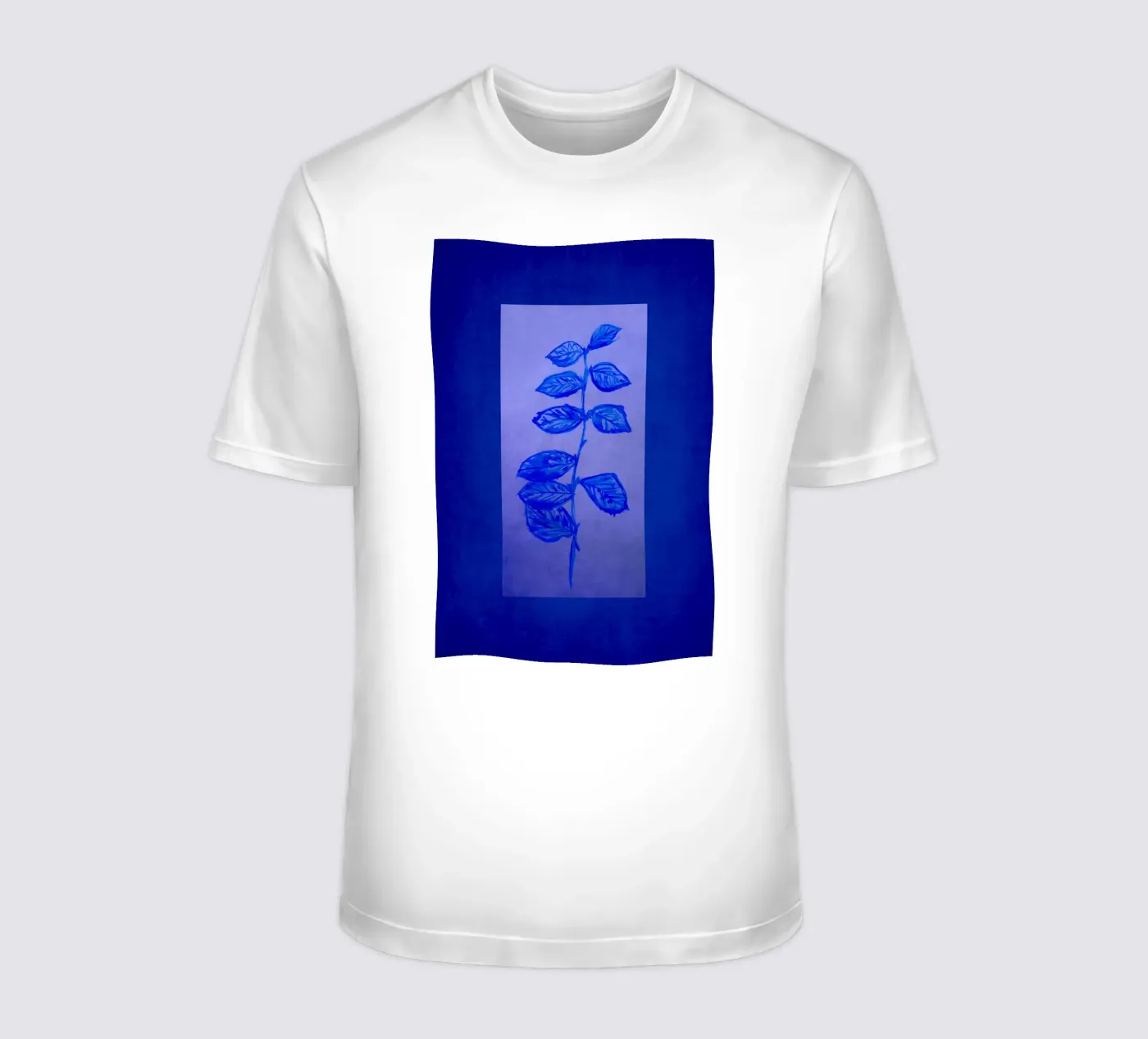 Blu e blu t-shirt da Teresa André