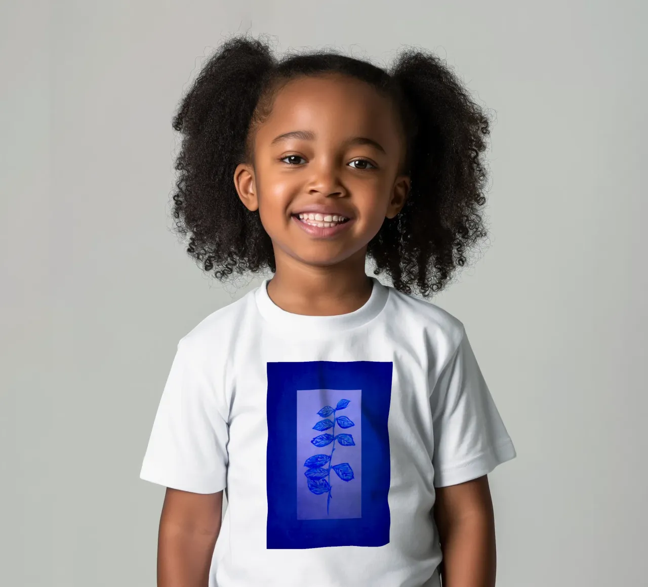 Blu e blu t-shirt bambini da Teresa André