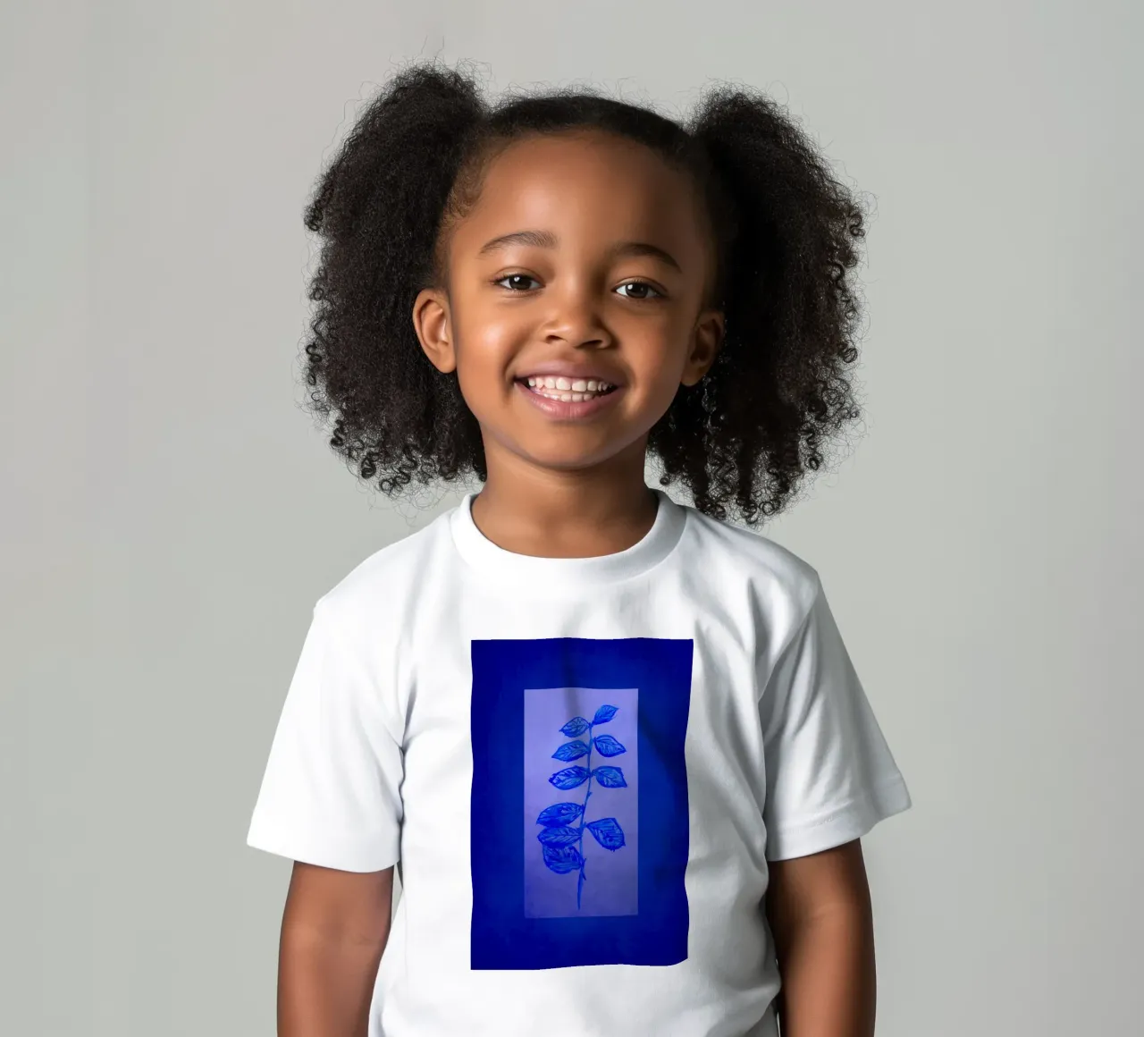 Blu e blu t-shirt bambini da Teresa André