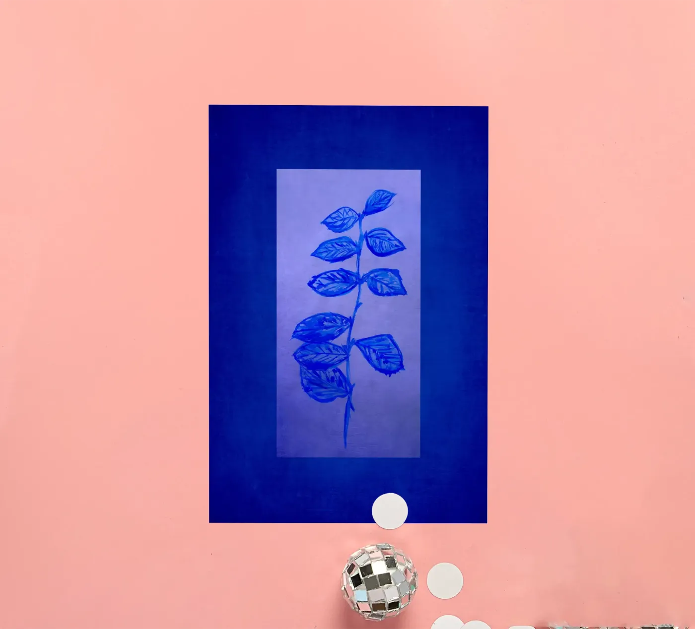 Blu e blu adesivo da Teresa André