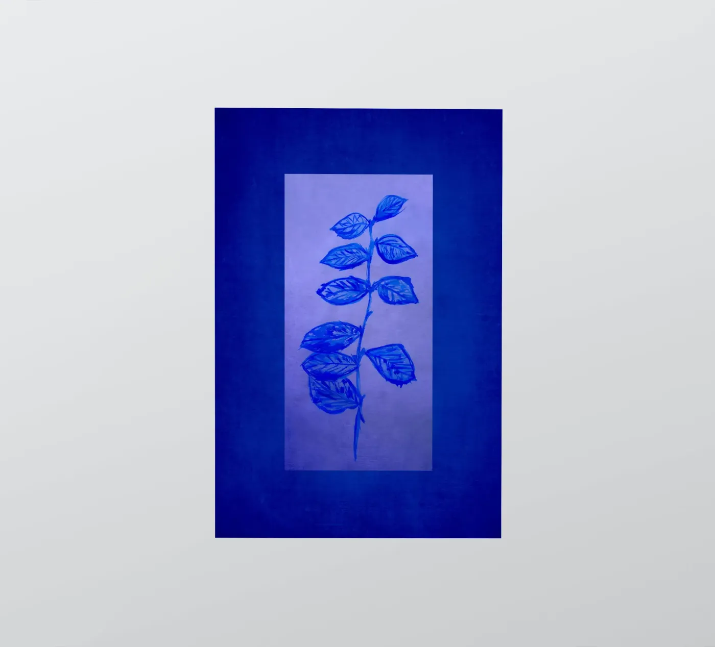 Blu e blu adesivo da Teresa André