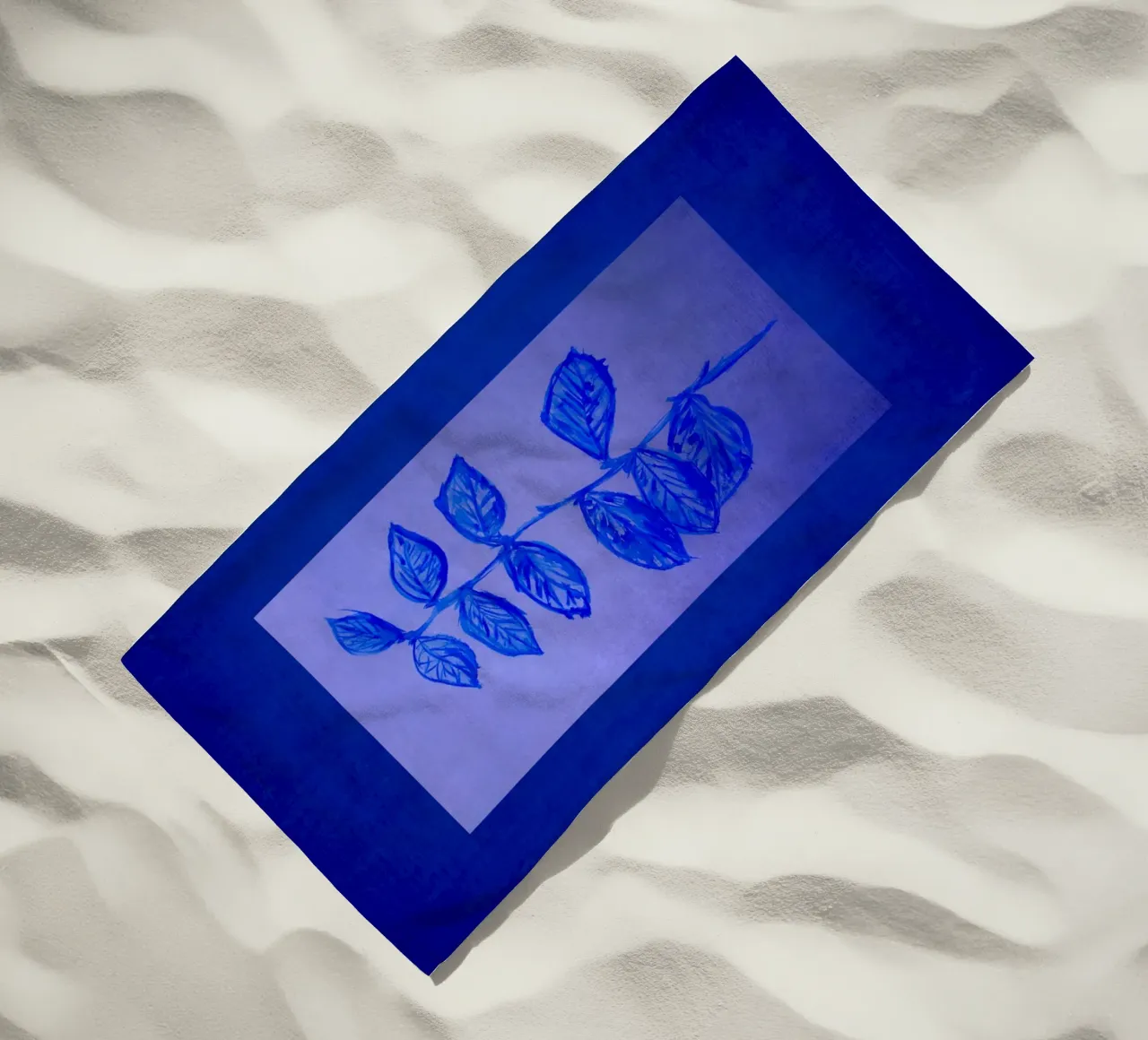 Blu e blu telo mare da Teresa André