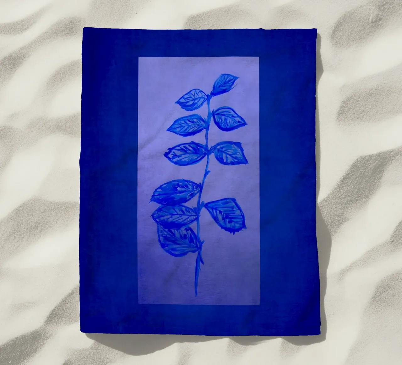 Blu e blu telo mare da Teresa André