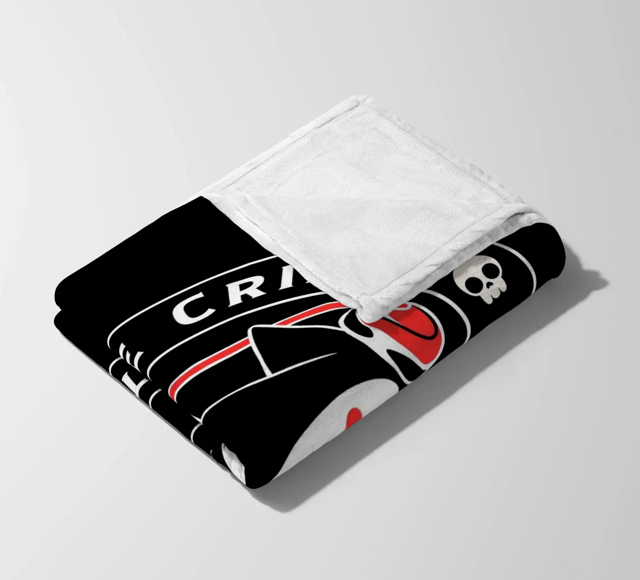 True Crime Podcast Listener Cat coperta in pile da Tobe Fonseca